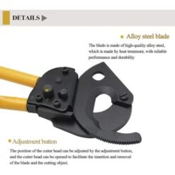 Coupe-câble Manuel à Cliquet (CC-400) -Pas Cher Pro Bricoleur Magasin 57335057 4