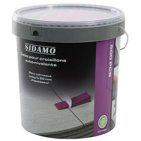 Seau De 500 Cales Pour Croisillons Auto-nivelants 1 Seau De 500 Cales Pour Croisillons Auto-nivelants
