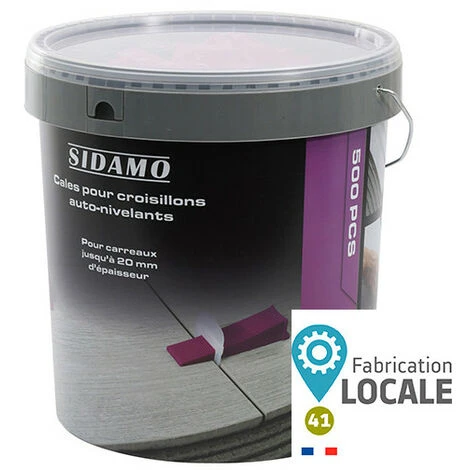 Seau De 500 Cales Pour Croisillons Auto-nivelants 2 Seau De 500 Cales Pour Croisillons Auto-nivelants – Image 2