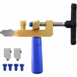 2-en-1 Coupe-carreaux Manuel Professionnel Multifonctionnel Portable Outil De Coupe De Carreaux De Verre En Céramique Accessoires D'équipement Pour Coupe Et Séparer