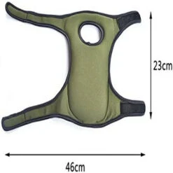 Genouillères En éponge, 1 Paire De Coussinets De Protection En Mousse à Mémoire De Forme Pour Le Jardinage 23x46cm(vert) -Pas Cher Pro Bricoleur Magasin 59507684 4