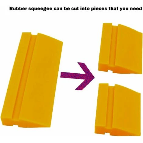 Déstockage Raclette En Verre Pour Raclette En Verre De Raclette En Vinyle De Raclette En Caoutchouc Souple Pour Le Nettoyage Des Vitres De Maisons - 2 Pièces 4 Déstockage Raclette En Verre Pour Raclette En Verre De Raclette En Vinyle De Raclette En Caoutchouc Souple Pour Le Nettoyage Des Vitres De Maisons - 2 Pièces – Image 4