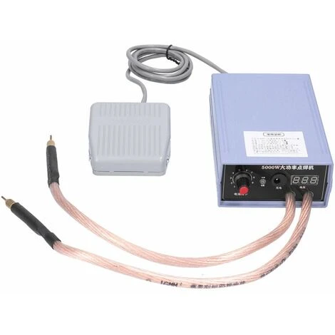 HANBING Soudeuse Par Points Domestique 220 V, Type Interrupteur Au Pied, Soudeuse Par Points à Batterie 18650 (version Automatique, Norme Européenne) 2 HANBING Soudeuse Par Points Domestique 220 V, Type Interrupteur Au Pied, Soudeuse Par Points à Batterie 18650 (version Automatique, Norme Européenne) – Image 2