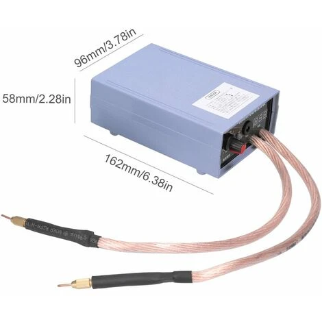 HANBING Soudeuse Par Points Domestique 220 V, Type Interrupteur Au Pied, Soudeuse Par Points à Batterie 18650 (version Automatique, Norme Européenne) 5 HANBING Soudeuse Par Points Domestique 220 V, Type Interrupteur Au Pied, Soudeuse Par Points à Batterie 18650 (version Automatique, Norme Européenne) – Image 5