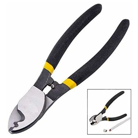 Pince Coupe Cable,Pince Coupante 150mm Câble Mâchoires De Serrage Pour Fils Aluminium Cuivre Câble 3 Pince Coupe Cable,Pince Coupante 150mm Câble Mâchoires De Serrage Pour Fils Aluminium Cuivre Câble – Image 3