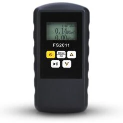 Compteur Geiger,FS2011 β γ χ Ray Gamma Détecteur De Rayonnement Nucléaire Avec écran LCD,2 Méthodes De Détection, 3 Méthodes D'alarme Compteur Geiger Radioactivité