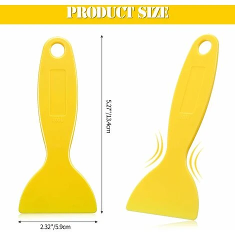 LYCXAMES -- 12 Pièces Couteau à Mastic De Spatule En Plastique, Outil D'Installation D'Autocollants Grattoirs à Peinture Flexibles Pour Retrait De La Résine D'Impression 3D Nettoyant Pour Pellicule De 5 LYCXAMES -- 12 Pièces Couteau à Mastic De Spatule En Plastique, Outil D'Installation D'Autocollants Grattoirs à Peinture Flexibles Pour Retrait De La Résine D'Impression 3D Nettoyant Pour Pellicule De – Image 5