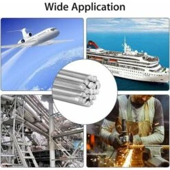 Fil De Soudure En Aluminium à Basse Température, Tige De Soudure Durable Pour Réparation Pas Besoin De Poudre De Soudure - 10 PCS 2.0MM 50CM -Pas Cher Pro Bricoleur Magasin 64031410 4