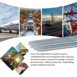 Fil De Soudure En Aluminium à Basse Température, Tige De Soudure Durable Pour Réparation Pas Besoin De Poudre De Soudure - 10 PCS 2.0MM 50CM -Pas Cher Pro Bricoleur Magasin 64031410 5