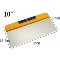Jeu De 4 Spatules De Carrossier, Spatule De Plâtrier Inox, Couteau À Enduire Pour Propagation De Plaque De Plâtre,Boue,Peinture De Grattage,4 Pouces,6 Pouces,8 Pouces,10 Pouces (4 Pièces),Arcenciél(Co -Pas Cher Pro Bricoleur Magasin 64127504 5