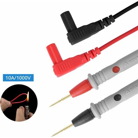 Déstockage PT1005 1000 V 10 A Multimètre Sonde Numérique Universel Pin Pointe Aiguille Multi Mètre Sonde Câble Stylo 2 Déstockage PT1005 1000 V 10 A Multimètre Sonde Numérique Universel Pin Pointe Aiguille Multi Mètre Sonde Câble Stylo – Image 2