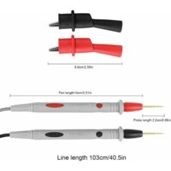 Déstockage PT1005 1000 V 10 A Multimètre Sonde Numérique Universel Pin Pointe Aiguille Multi Mètre Sonde Câble Stylo 8 Déstockage PT1005 1000 V 10 A Multimètre Sonde Numérique Universel Pin Pointe Aiguille Multi Mètre Sonde Câble Stylo -Pas Cher Pro Bricoleur Magasin 64469472 4
