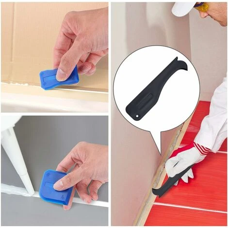 13 Pieces Finition De Joints Silicone Et Lisseurs De Joints Outils D'étanchéité à Cadres, Kit D'Outil De Scellage Et De Calfeutrage Pour Salle De Bain Cuisine JUNJUN 4 13 Pieces Finition De Joints Silicone Et Lisseurs De Joints Outils D'étanchéité à Cadres, Kit D'Outil De Scellage Et De Calfeutrage Pour Salle De Bain Cuisine JUNJUN – Image 4