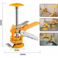 Niveleur De Carrelage 2 Pièces, Niveleur De Carrelage Mural, Outil Auxiliaire De Carrelage -Pas Cher Pro Bricoleur Magasin 65505238 4
