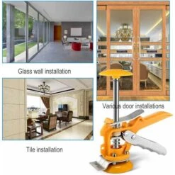 Niveleur De Carrelage 2 Pièces, Niveleur De Carrelage Mural, Outil Auxiliaire De Carrelage -Pas Cher Pro Bricoleur Magasin 65505238 5