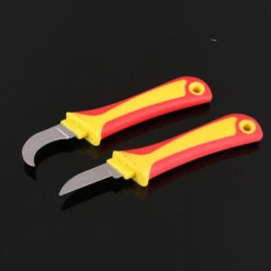 ELLE Couteau D'électricien à Manche Isolé Coupe-câble à Bande Rapide Antimagnétique, (bord De Flexion) -Pas Cher Pro Bricoleur Magasin 65976133 3