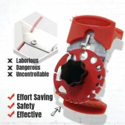 Dénudeur Rapide Portatif, Machine à Dénuder De Fil De Cuivre Portative, Dénudeur Rapide à Main, Coupe-Câble Portatif Réglable De Profondeur De Coupe, Démolisseur De Fil Électrique—Oi-FRIS -Pas Cher Pro Bricoleur Magasin 66332004 3