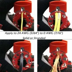 Dénudeur Rapide Portatif, Machine à Dénuder De Fil De Cuivre Portative, Dénudeur Rapide à Main, Coupe-Câble Portatif Réglable De Profondeur De Coupe, Démolisseur De Fil Électrique—Oi-FRIS -Pas Cher Pro Bricoleur Magasin 66332004 4