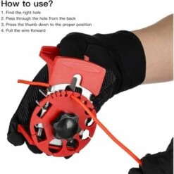 Manuelle Abisolierzange, 24AWG-0AWG Effiziente Und Einfache Manuelle Abisolierzange Mit Einstellbarer Tiefe Für Massiv- Und Litzendraht – BR-Life (Kunststoffschale) -Pas Cher Pro Bricoleur Magasin 66359115 5