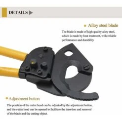 Solde- AGILITY, AGILITY Coupe-câble Manuel à Cliquet (CC-400) -Pas Cher Pro Bricoleur Magasin 67904921 4