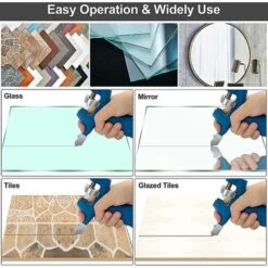 GP Kit De Coupe De Carreaux De Verre Intégré 2 En 1, Outil De Coupe Professionnel De 2 Mm à 20 Mm 5 GP Kit De Coupe De Carreaux De Verre Intégré 2 En 1, Outil De Coupe Professionnel De 2 Mm à 20 Mm -Pas Cher Pro Bricoleur Magasin 69016122 3
