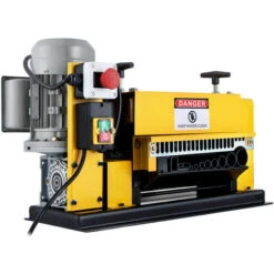 VEVOR Machine A Denuder Fils Electrique 370 W Pince A Denuder Cable 1-38 Mm Avec Lame, 20 M/min Haute Efficacite De Denudation Pour Recycler Fils De Cuivre/Enlever Isolant Plastique Caoutchouc Des Fil