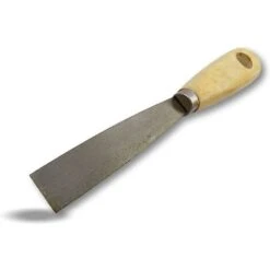 Couteau à Enduire En Acier Poli Spatule Grattoir Largeur 25 Mm Mastic Apprêt Enduit Gratter Lisser Enduire Décoller Appliquer Mastiquer Boucher Bricolage Batiment -Pas Cher Pro Bricoleur Magasin 70391896 4
