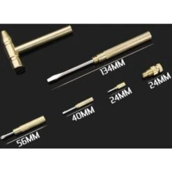 Marteau Multifonction 5-en-1, Avec Ensemble De Tournevis Intégrés -Pas Cher Pro Bricoleur Magasin 71050415 4