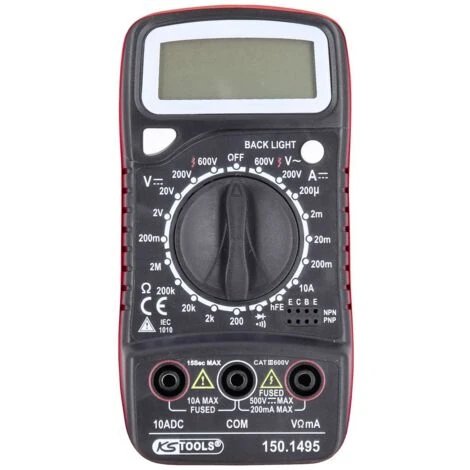 KS Tools 150.1495 Multimètre Numérique 2 KS Tools 150.1495 Multimètre Numérique – Image 2