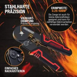 Pince à Sertir 1200 Cosses électriques Sertissage Embouts Câbles Outil Bricolage Crimper Pince Pour Terminaux -Pas Cher Pro Bricoleur Magasin 71588339 4