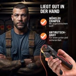 Pince à Sertir 1200 Cosses électriques Sertissage Embouts Câbles Outil Bricolage Crimper Pince Pour Terminaux -Pas Cher Pro Bricoleur Magasin 71588339 5