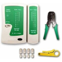 Pince Et Testeur De Câble Réseau RJ45, RJ11 Et RJ12 - Linxor