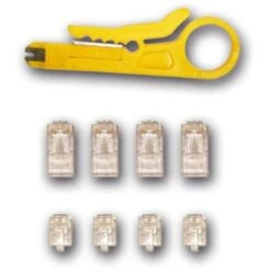 Pince Et Testeur De Câble Réseau RJ45, RJ11 Et RJ12 - Linxor -Pas Cher Pro Bricoleur Magasin 71637 5