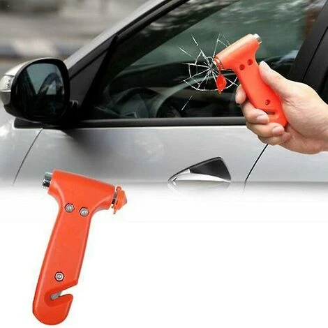 In 1 Car Safety Glass Hammer Emergency Glass Breaker With Seat Belt Cutter Car Survival Kit 1 In 1 Car Safety Glass Hammer Emergency Glass Breaker With Seat Belt Cutter Car Survival Kit