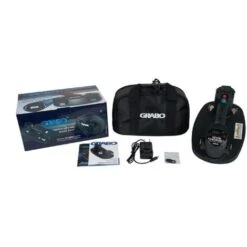 Ventouse Manuelle électroportative Multi-surfaces En Sacoche De Transport (Grabo PRO). - Ventouse Manuelle électroportative Multi-surfaces En Sacoche De Transport - Noir