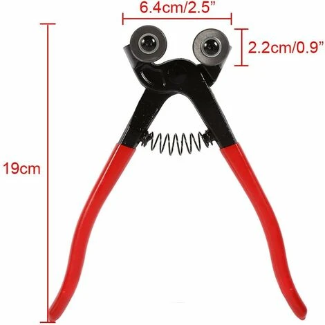 Déstockage Pince à Carrelage - 200 Mm - Pour Couper La Mosaïque, Le Verre, La Brique En Céramique - Pince à Lames Circulaires 3 Déstockage Pince à Carrelage - 200 Mm - Pour Couper La Mosaïque, Le Verre, La Brique En Céramique - Pince à Lames Circulaires – Image 3