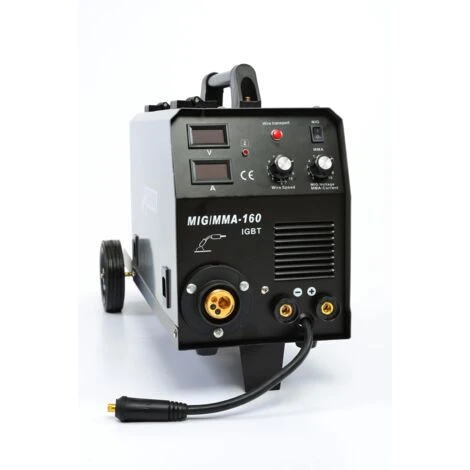 Varan Motors - Var-migmma160 Poste à Souder à L'arc Portatif MIG MMA-160 Inverter + Accessoires 2 Varan Motors - Var-migmma160 Poste à Souder à L'arc Portatif MIG MMA-160 Inverter + Accessoires – Image 2