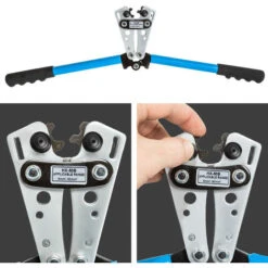 Pince à Sertir, Pince Électricien, 6 + 50 Mm² - Pince à Becs, Pince De Sertissage, Pince à Dénuder -Pas Cher Pro Bricoleur Magasin 7514110 3