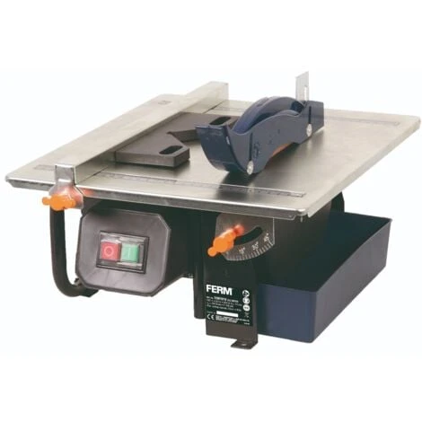 FERM TCM1010 Coupe-carreaux 600W 180mm - Refroidi à Eau - 1 Lame Diamant Incluse 1 FERM TCM1010 Coupe-carreaux 600W 180mm - Refroidi à Eau - 1 Lame Diamant Incluse