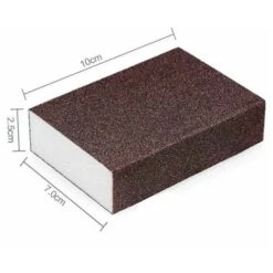 YIDOMDE Perle Rare Le Bloc éponge / Ponçage Convient Aux Surfaces Humides Et Sèches. Éponge émeri Ultra Fine (grade 320 à 400) émeri 4 Pièces -Pas Cher Pro Bricoleur Magasin 76000312 4