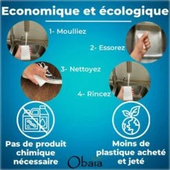 Eponge Magique Lot De 10 En Mélamine 3X Plus Résistant, Haute Densité Gomme De Nettoyage, Enlève Les Taches Et Traces Tenaces Sur Toutes Les Surfaces. Qualité Supérieure Extra Puissante Et Résistante -Pas Cher Pro Bricoleur Magasin 76005478 4