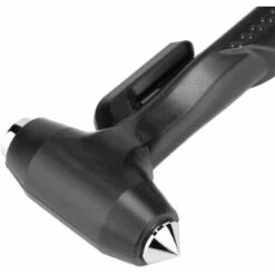 Marteau De Sécurité De Voiture - Longue Poignée Multi-fonction Voiture Sécurité Marteau Véhicule D'urgence Fenêtre Brisée Marteau Voiture évacuation D'urgence Outil Noir -Pas Cher Pro Bricoleur Magasin 76327674 2