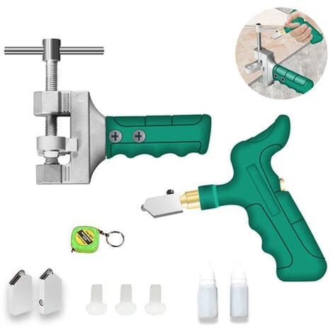 Outillage Coupe-verre Professionnel Carrelage Coupe-céramique Coupe-main Pinces à Briser Le Verre Kit D'outils 1 Outillage Coupe-verre Professionnel Carrelage Coupe-céramique Coupe-main Pinces à Briser Le Verre Kit D'outils