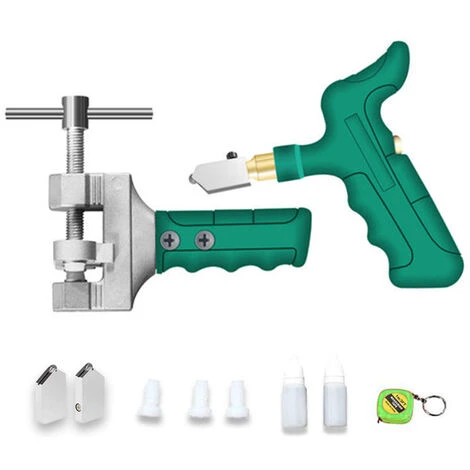 Outillage Coupe-verre Professionnel Carrelage Coupe-céramique Coupe-main Pinces à Briser Le Verre Kit D'outils 2 Outillage Coupe-verre Professionnel Carrelage Coupe-céramique Coupe-main Pinces à Briser Le Verre Kit D'outils – Image 2