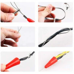 Aiguille Electricien 50M Tire Fil Electrique 5mm Diamètre Aiguille Tire Fil, Rétractable D'installation Pour Tire Cable Et Rallonge En Acier Spiralé Flexible Tire Fils Electrique Tire Fils D'électrici -Pas Cher Pro Bricoleur Magasin 76573698 5