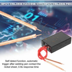 Poste De Soudure Par Point Bricolage Stockage D'énergie Mini Machine De Soudage Par Points Tactile 18650 Réparation Et Assemblage De Batterie Au Lithium Petit Ensemble Pratique Complet Portable, Multi -Pas Cher Pro Bricoleur Magasin 77337283 5