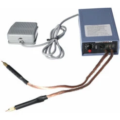 Poste De Soudure Par Point Machine De Soudage Par Points Domestique Haute Puissance 5000W Petite Pédale De Soudage Par Points De Batterie 18650 Portable 110-240V Avec Batterie Au Lithium, Prise Europé