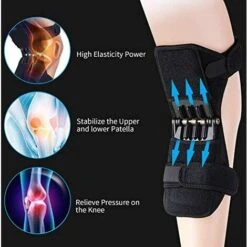 Genouillères Spring Force , Support Articulaire Du Genou Puissant Protecteur De Jambe Antidérapant Rebond 7 Genouillères Spring Force , Support Articulaire Du Genou Puissant Protecteur De Jambe Antidérapant Rebond -Pas Cher Pro Bricoleur Magasin 78125658 3