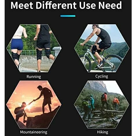 Genouillères Spring Force , Support Articulaire Du Genou Puissant Protecteur De Jambe Antidérapant Rebond 5 Genouillères Spring Force , Support Articulaire Du Genou Puissant Protecteur De Jambe Antidérapant Rebond – Image 5