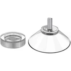 Ventouse Ø 40mm, 10 PCS Ventouses M5 Threads Stainless Steel, Ventouses Avec écrou Moleté Clair，GU.B/bon -Pas Cher Pro Bricoleur Magasin 78386256 3